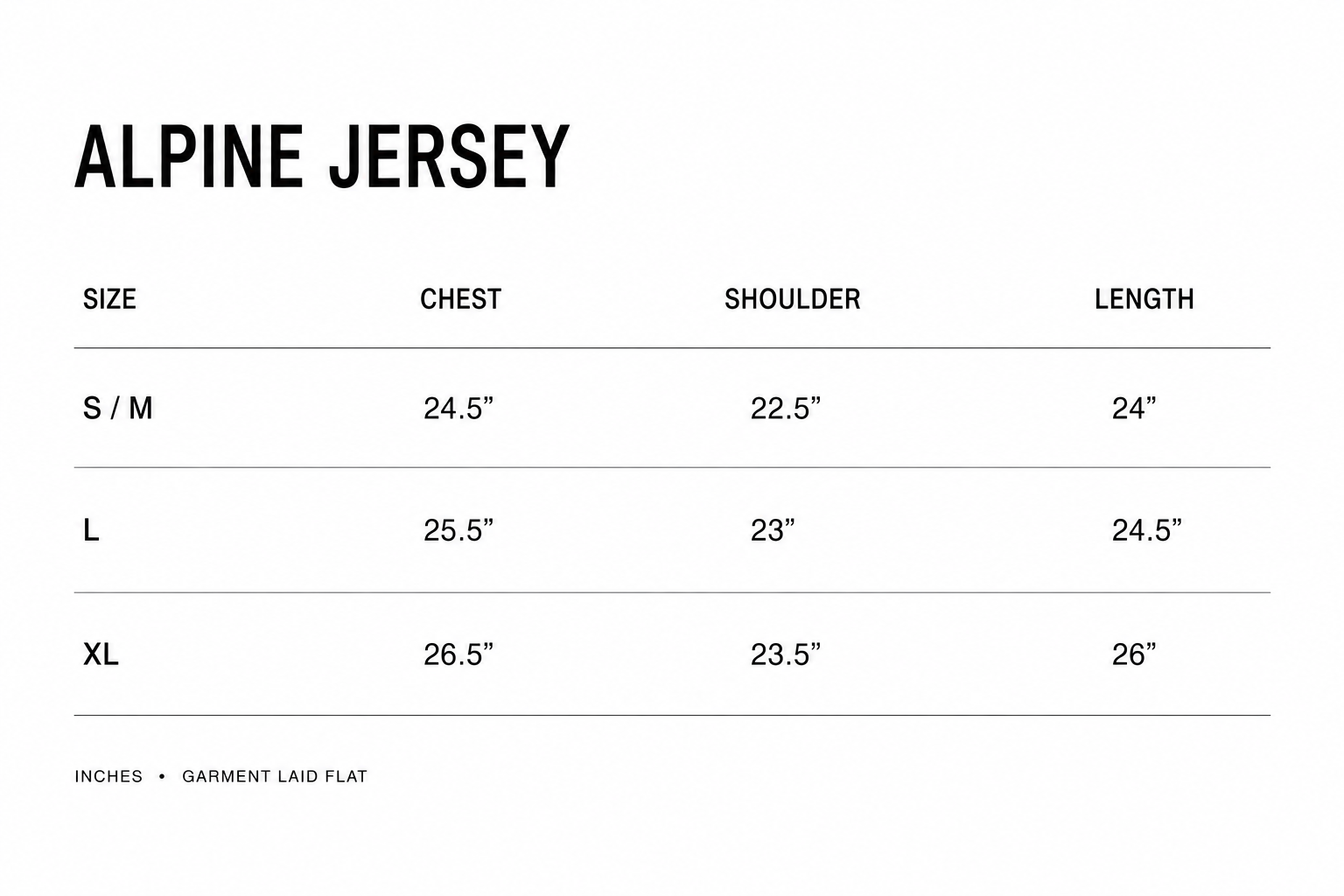 Alpine Jersey